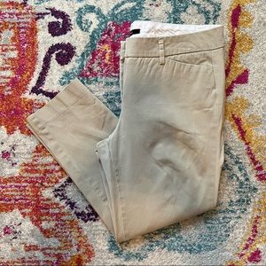 ☀️3/$25 Worthington Tan Ankle Pants • 4 Petite
